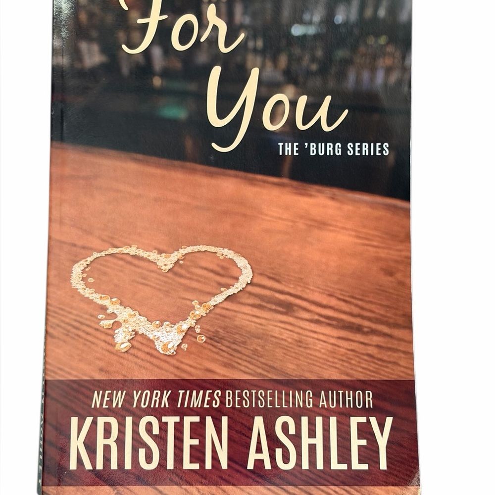 Paperback copy of For You by Kristen Ashley